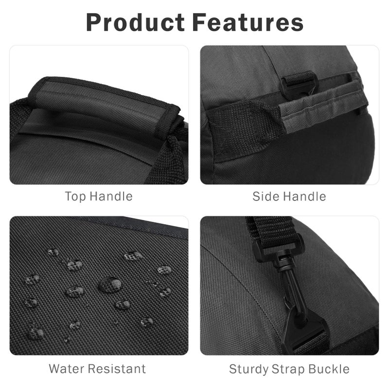 BuyAgain Duffle Bag, 18" Travel Carry On Sport Duffel Gym Bag with Top Handle For men Or Women - Image 4